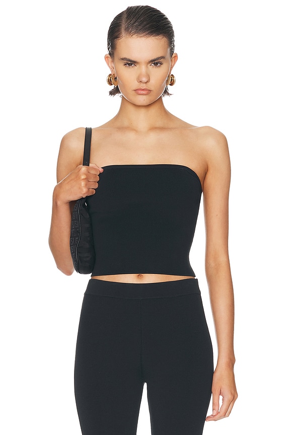 Miu Miu Tube Top in Nero | FWRD