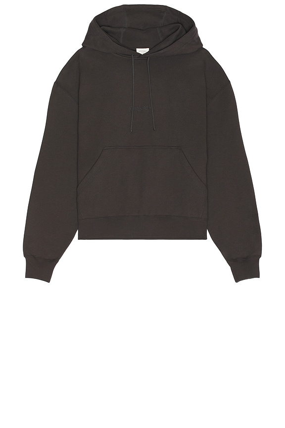 【VETEMENTS】ブラック No Posts クロップド ボクシー フーディ VETEMENTSのブラック No Posts クロップド ボクシー フーディが