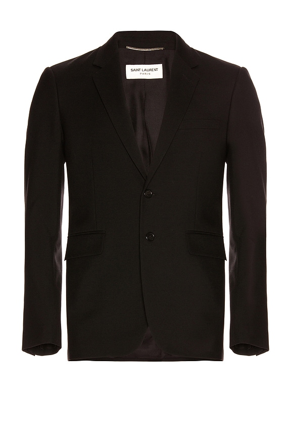 Bottega Veneta Suit Jacket in Black | FWRD Bottega Veneta Suit Jacket in Black | FWRD