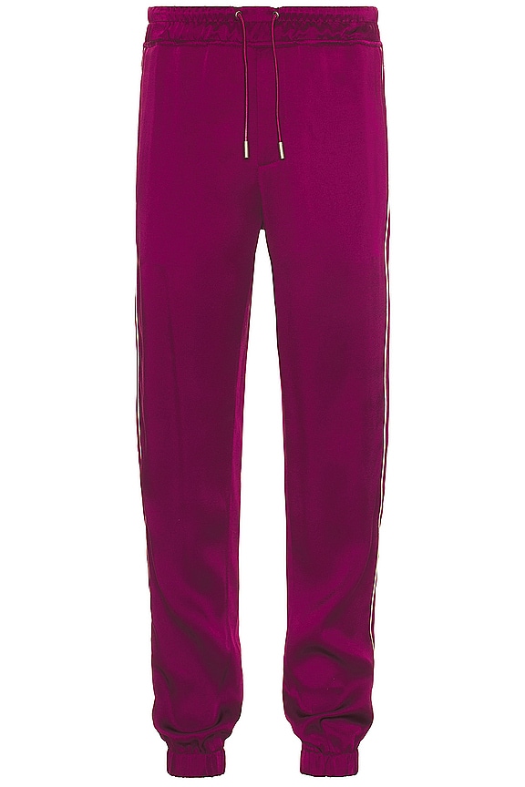 Needles Narrow Track Pant in Maroon | FWRD Needles Narrow Track Pant in Maroon | FWRD