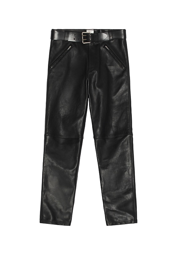Amiri Playboy Magazine Jean in Aged Black | FWRD