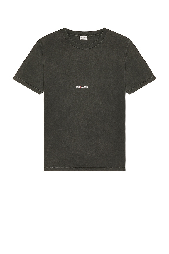 【Maison Margiela】 Tee upside down logo Tシャツ Inverted Down Logo T-Shirt in Black – SVRN