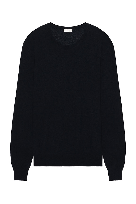Robert Geller Linen Tee in Black | FWRD