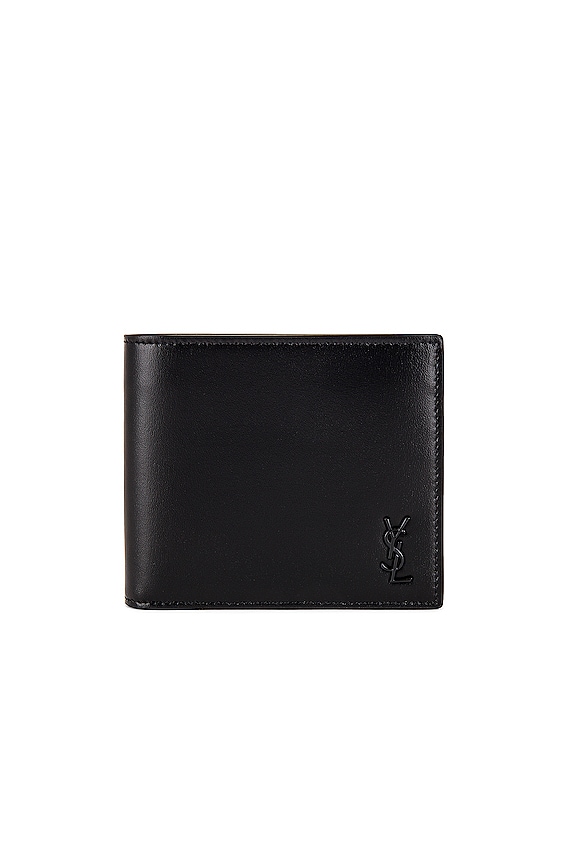 SAINT LAURENT ブラックパスポートケース SAINT LAURENT サンローラン パスポートケース ブラック メンズ