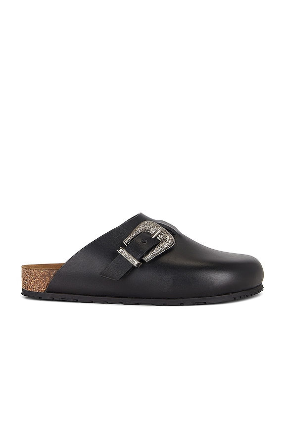Balenciaga Hd Mule In Black in Black | FWRD Balenciaga Hd Mule In Black in Black | FWRD