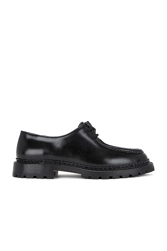 Maison Margiela Tabi County Lace-up in Black | FWRD