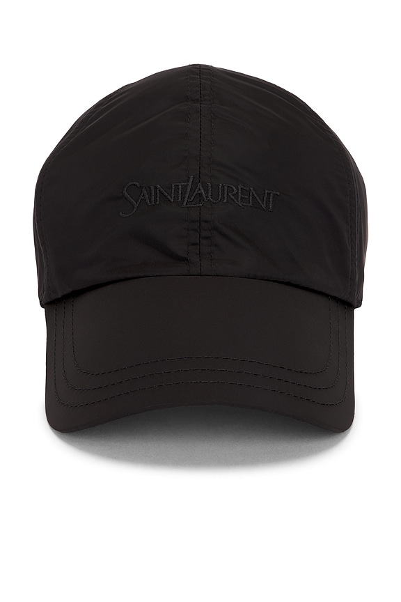 Saint Laurent Vintage Cap in Black | FWRD