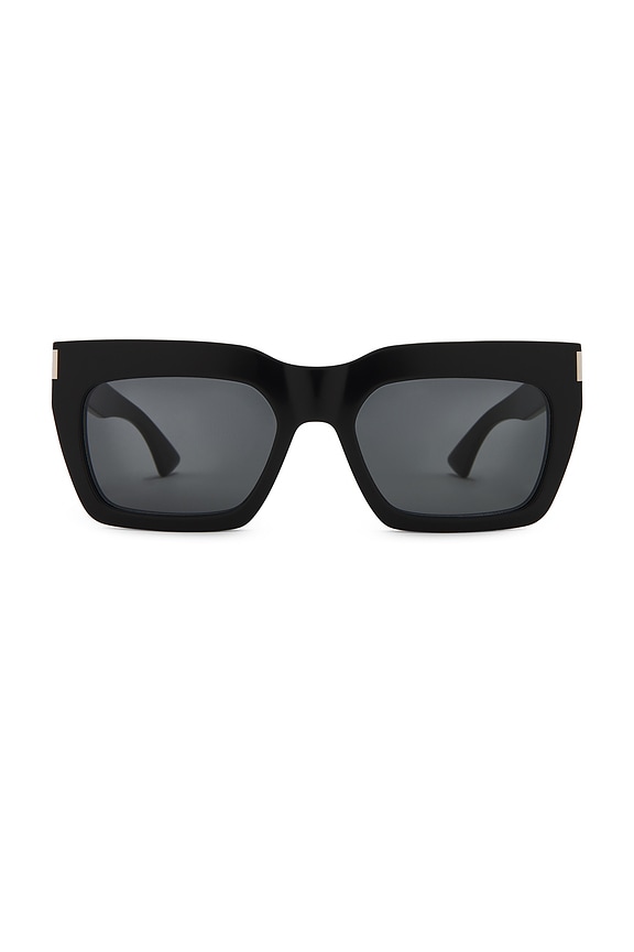 Bottega Veneta Classic Ribbon Square Sunglasses in Shiny  display picture 3
