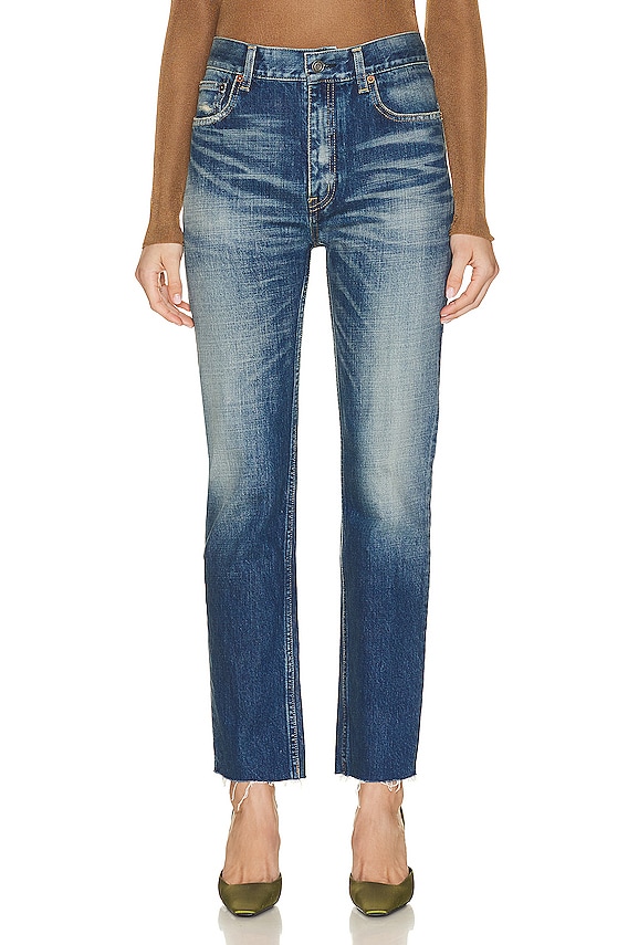 デニム・ジーパン RE DONE Women Denim Pants 1413W7STRTA CLEAN MEDIUM RAF 70S B $_57.JPG?set_id=880000500F