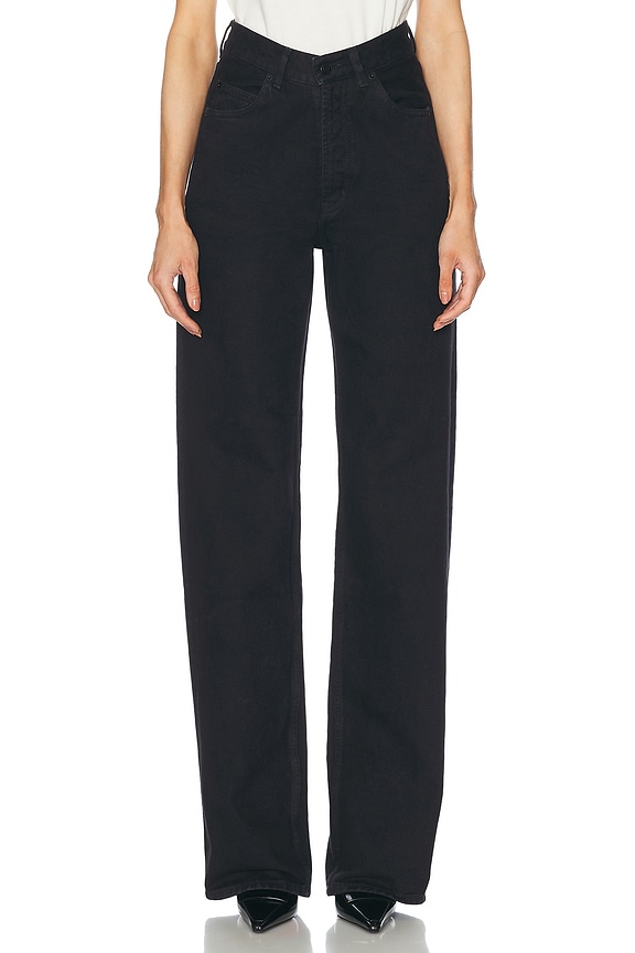 RE/DONE 90s High Rise Loose in Black | FWRD RE/DONE 90s High Rise Loose in Black | FWRD