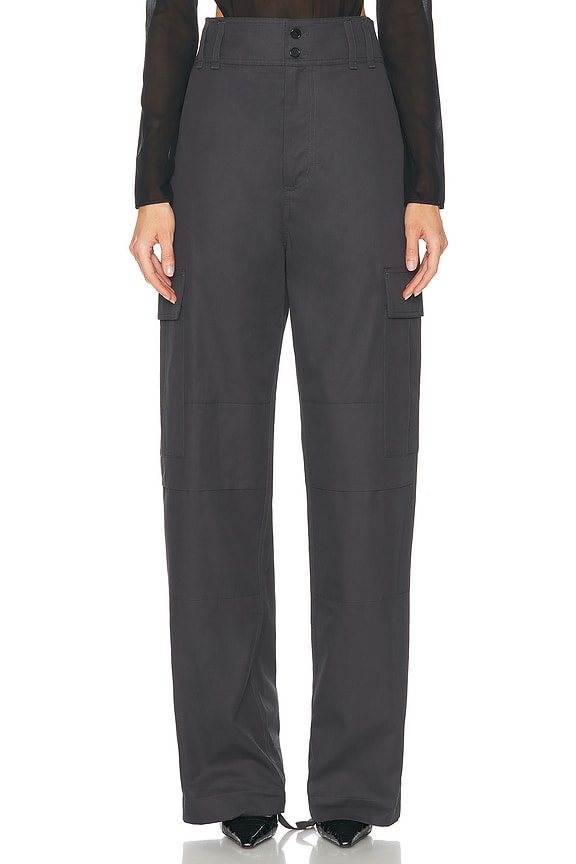 【関税&送料込】Miu Miu Dark Brown Velvet Wide-Leg Pant Logo wide-leg jeans in brown - Miu Miu | Mytheresa