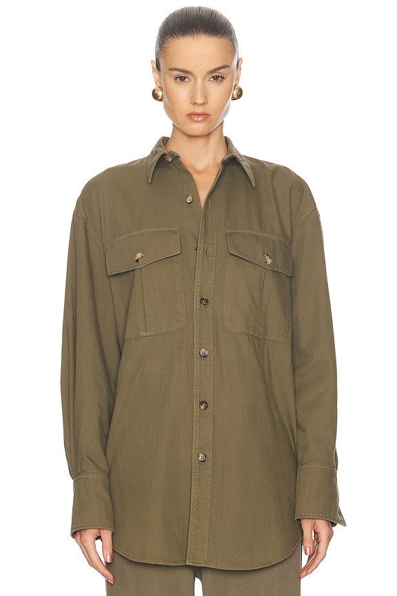 【Saint Laurent】CHEMISE_CLASSIQUE_FI◆564269Y271W Saint Laurent Classique Chemise In Noir | ModeSens