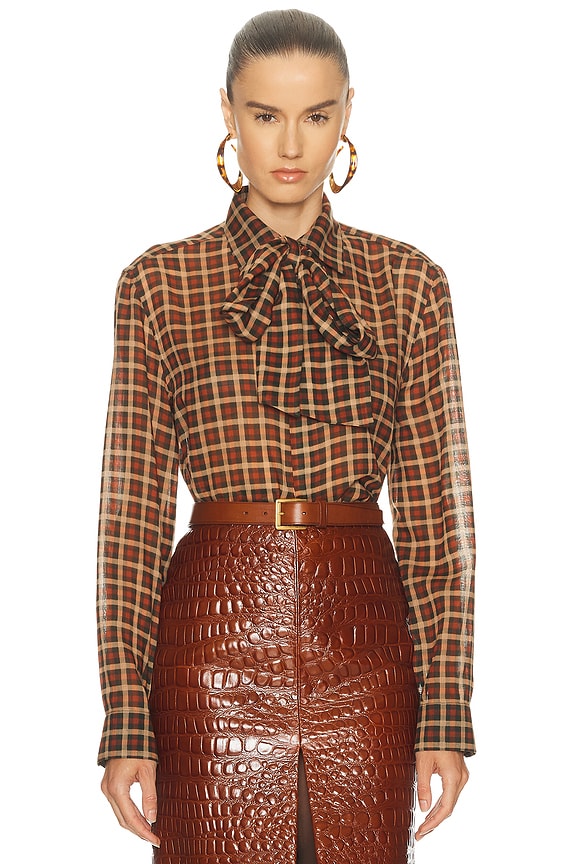トップス NEW LOGO MONOGRAM PLAID SKIN TOP SLY | LOGO PRINT C／N トップス (Tシャツ・カットソー(半袖