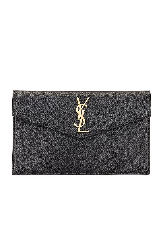 Saint Laurent アップタウン ポーチ アップタウン ポーチ （グレイン・ド・プードルエンボスレザー