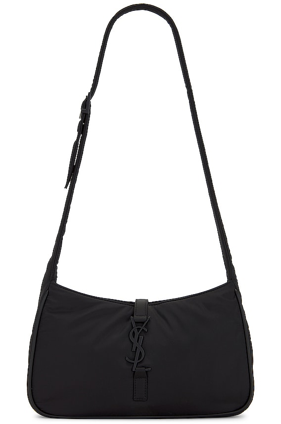 【Saint Laurent/サンローラン】Hobo Le 5 A 7 Bag Saint Laurent Le 5 A 7 YSL Hobo Bag in Rhinestone Satin