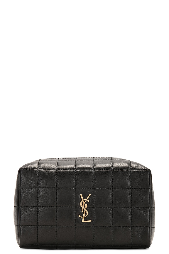 2024年のクリスマス ポーチ POUCH CALYPSO SMALL Laurent Saint - FWRD | Noir バッグ