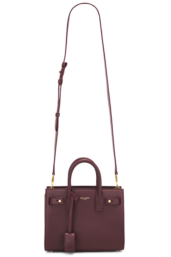 ハンドバッグ SAINT LAURENT SAC DE JOUR BABY HANDBAG Saint Laurent Sac De Jour Baby Top Handle Bag In Crocodile