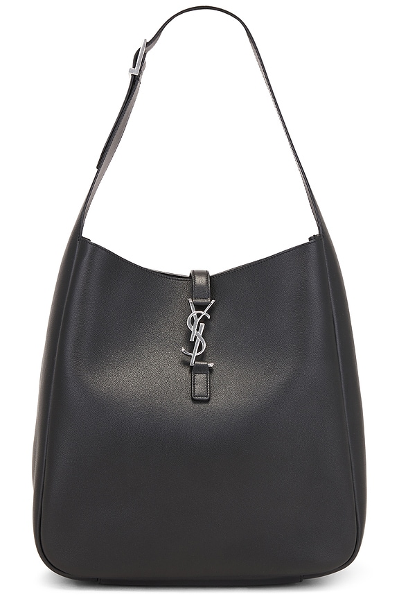 【BALENCIAGA】NAVY REVAMP TOTE BAG Balenciaga Navy Revamp Small Tote Bag in Black | FWRD