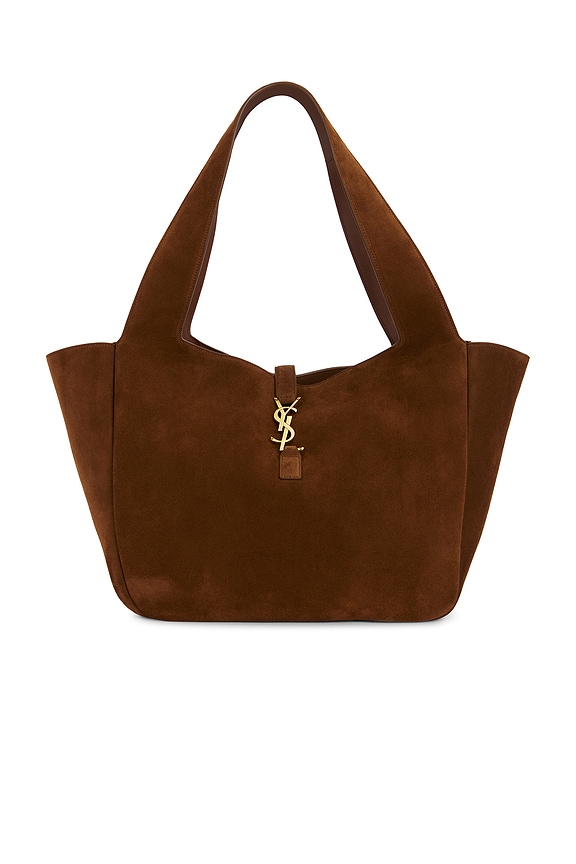 Saint Laurent Baby Sac De Jour Bag in Baby Brown | FWRD