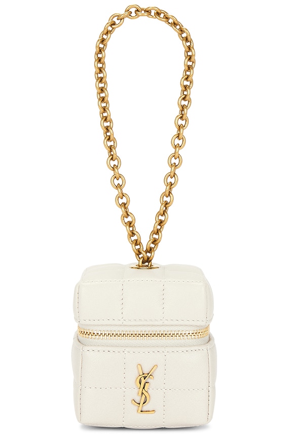 バッグ SAINT LAURENT CUBE Saint Laurent YSL Cube Bag in Mild Rose | FWRD