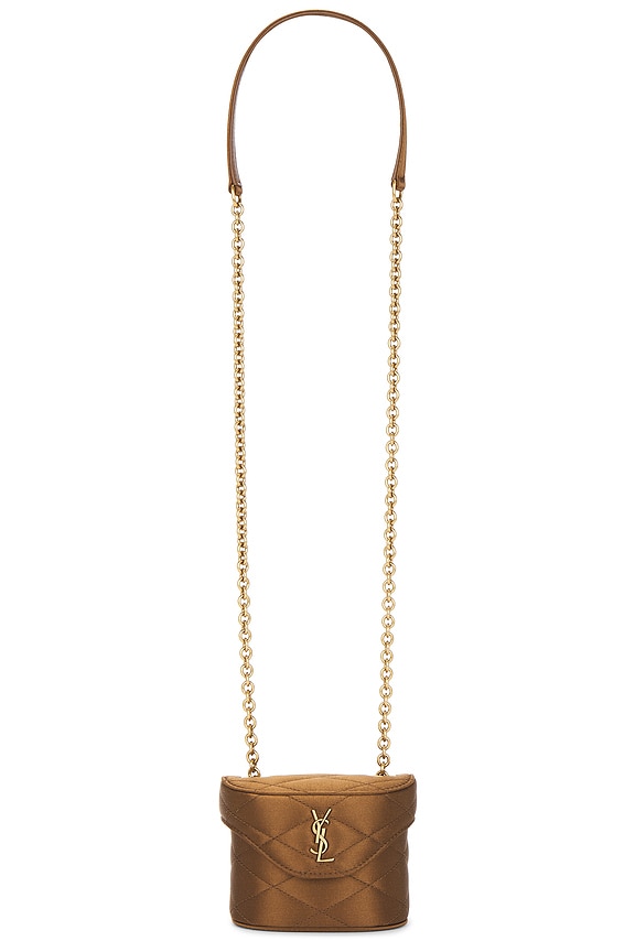 Saint Laurent YSL Cube Bag in Mild Rose | FWRD