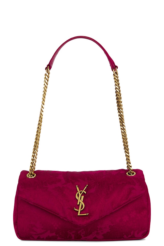 Bottega Veneta Card Case On Chain with Accessory in Black & Gold