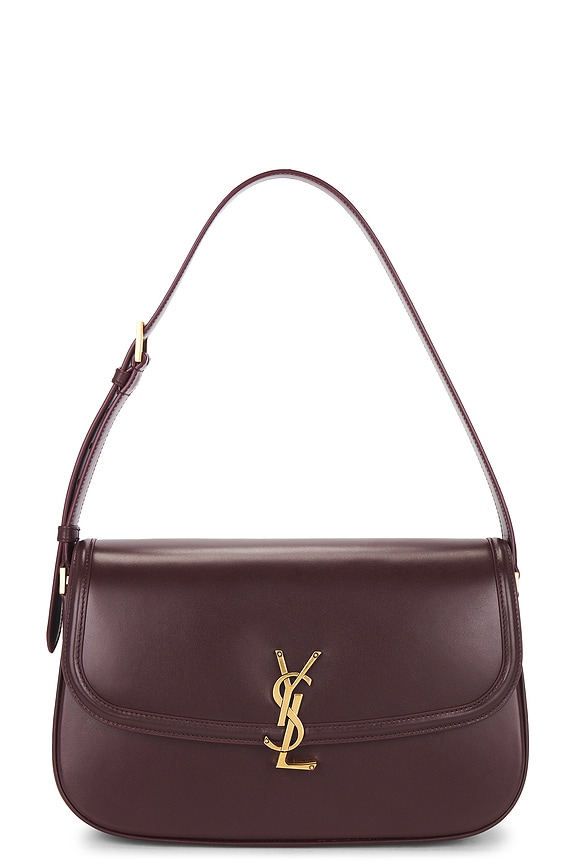 Bottega Veneta Medium Bauletto Bag in Black & Muse Brass | FWRD