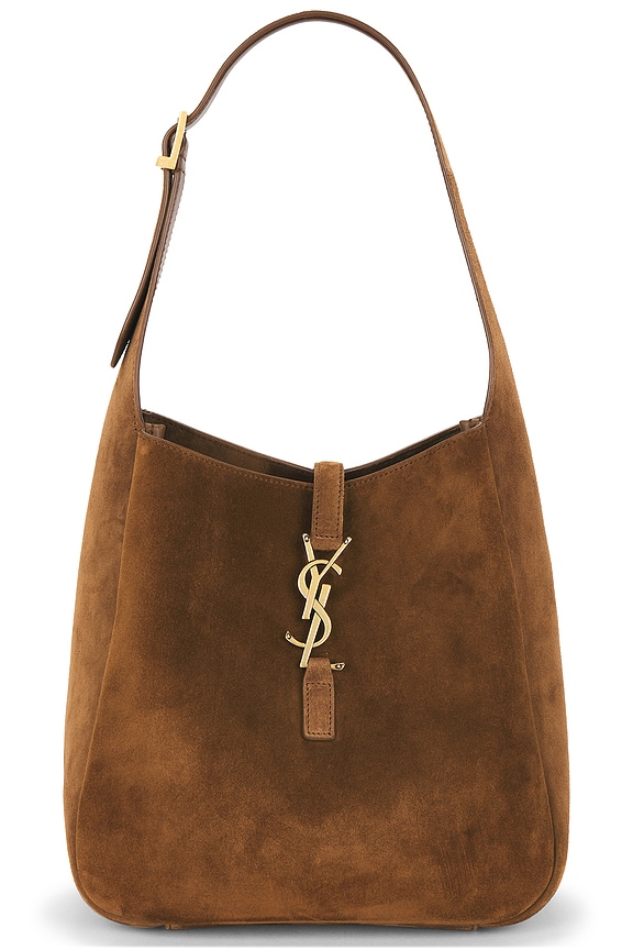 Saint Laurent Small Le 5 A 7 Supple Shoulder Bag in Spotted