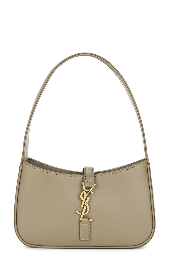 Saint Laurent Cassandra Envelope Chain Wallet Bag in Noir | FWRD