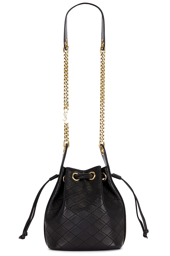【関税負担】 BOTTEGA VENETA CHAIN BAG Bottega Veneta The Chain Pouch Bag in Black & Silver | FWRD