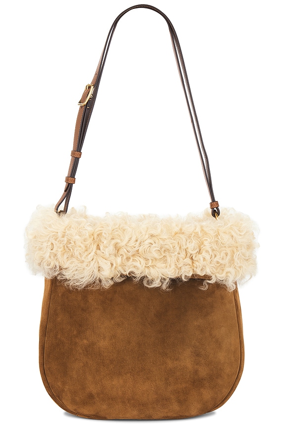 The Row 90's Bag in Burnt Wood | FWRD