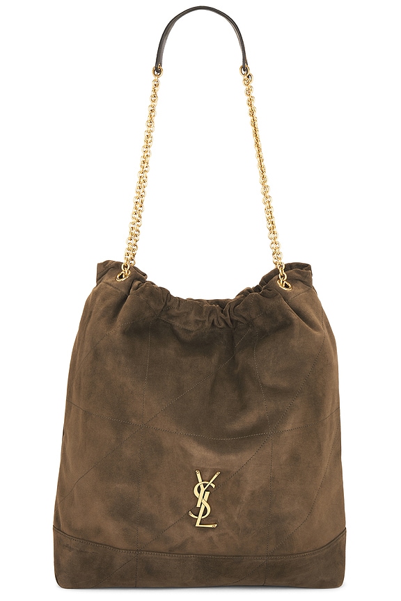 THE ROW circle pouch ポーチ The Row Circle Pouch in Elephant | FWRD