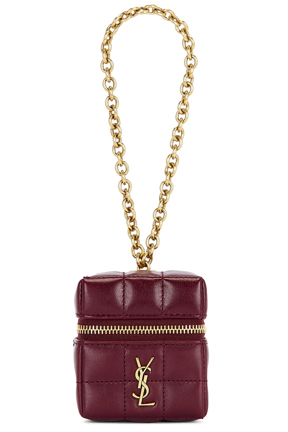 Saint Laurent YSL Cube Bag in Vineyard Green | FWRD