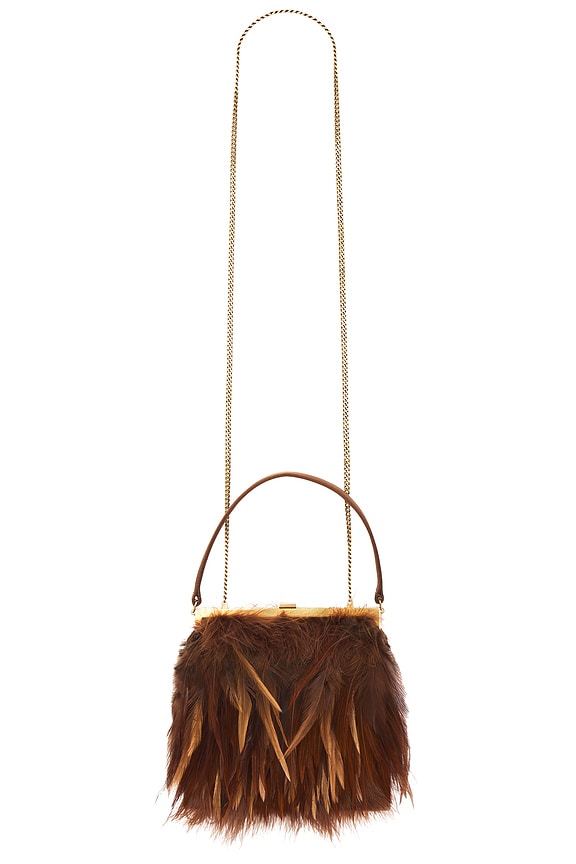 Bottega Veneta Fragolina Crochet Bag in Bicolor | FWRD