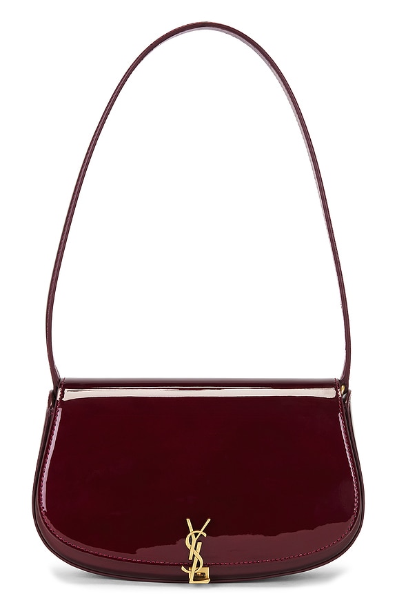 Saint Laurent Mini Shoulder Bag in Rouge Cabernet | FWRD