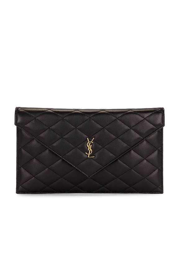 シャネル　PCケース FWRD Renew Chanel Nylon Laptop Case in Blue | FWRD