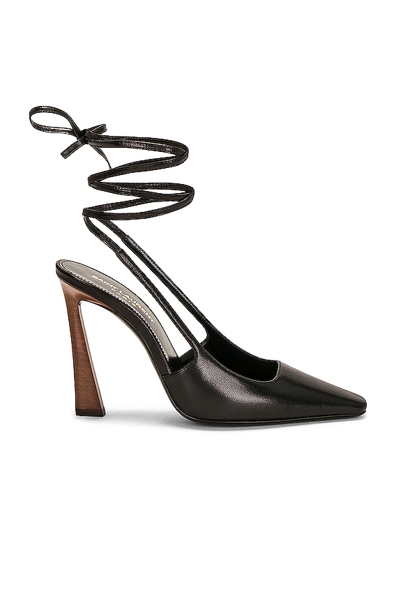 靴 JIMMY CHOO Saeda100 BLACK Saeda 100 | Black Suede Pumps with Crystal Embellishment