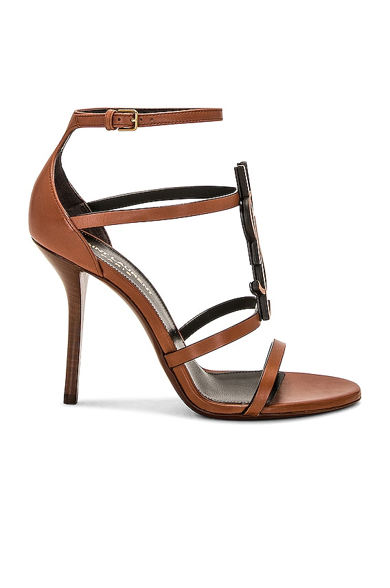【Saint Laurent】JOTA SANDAL◆7634919QN00 Saint Laurent Women's Jota Sandal In Nero | ModeSens