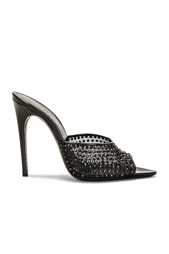 Saint Laurent Suite Sandal in Nero | FWRD