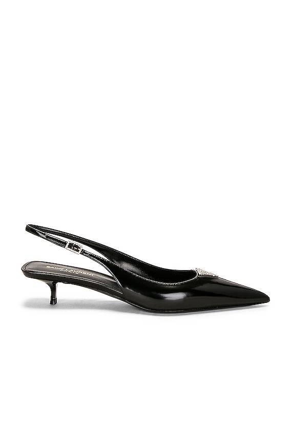 The Row Sharp Slingback Heels in Milk | FWRD The Row Sharp Slingback Heels in Milk | FWRD