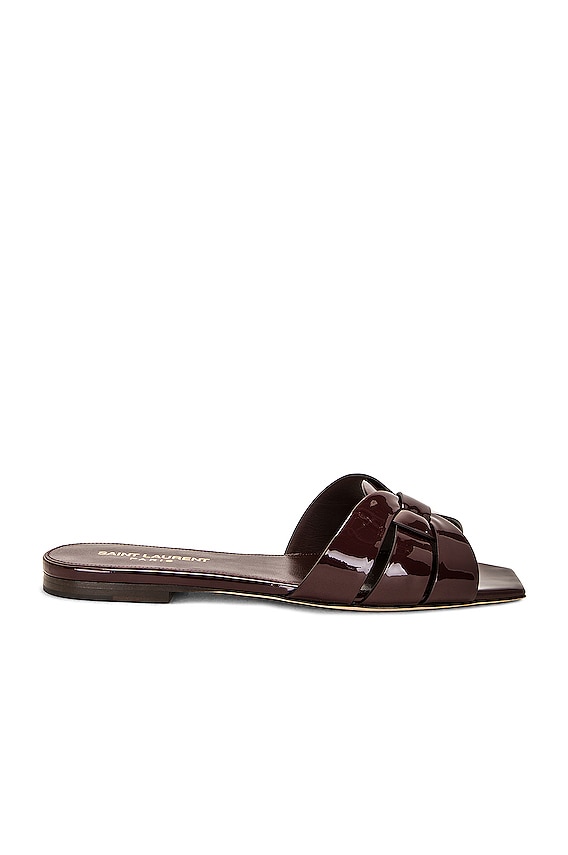 Bottega Veneta The Lido Sandals in Bitter Chocolate | FWRD