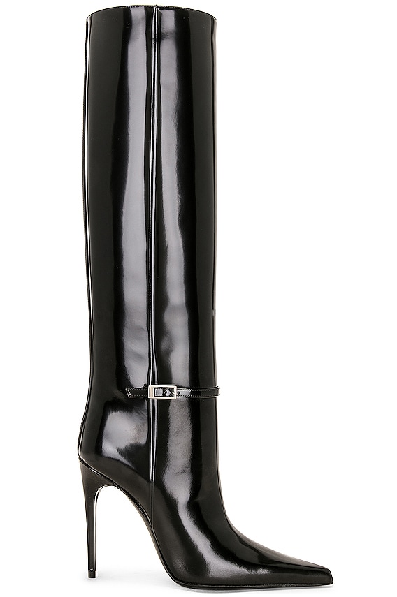 【関税込み】Paris Texas ブラック Stiletto 105 ブーツ Paris Texas ブーツ - Black | FWRD