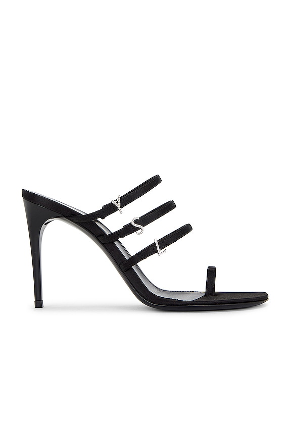 Givenchy Thong Mules in Black | FWRD
