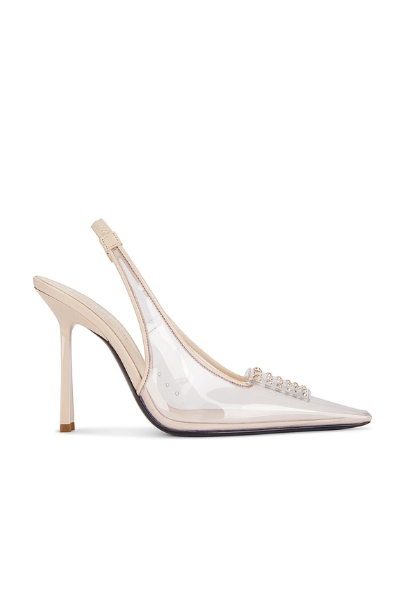 Valentino Garavani V Logo 100 The Bold Edition Pump Heel in