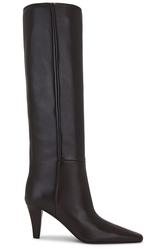 Jimmy Choo Alizze 85 Boot in Deep Merlot | FWRD