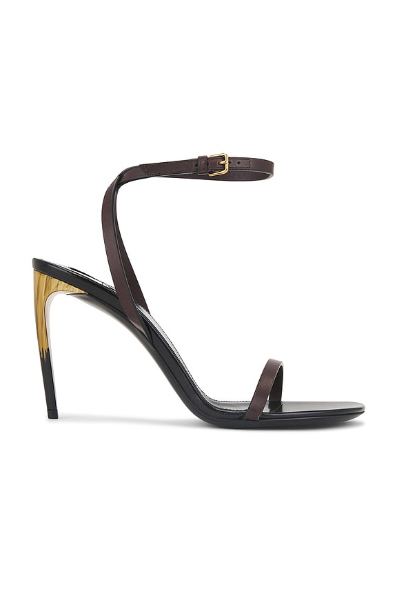 【70％OFF】 Jimmy FWRD | Gold & Black in Heel Slingback 95 Lev Choo 靴