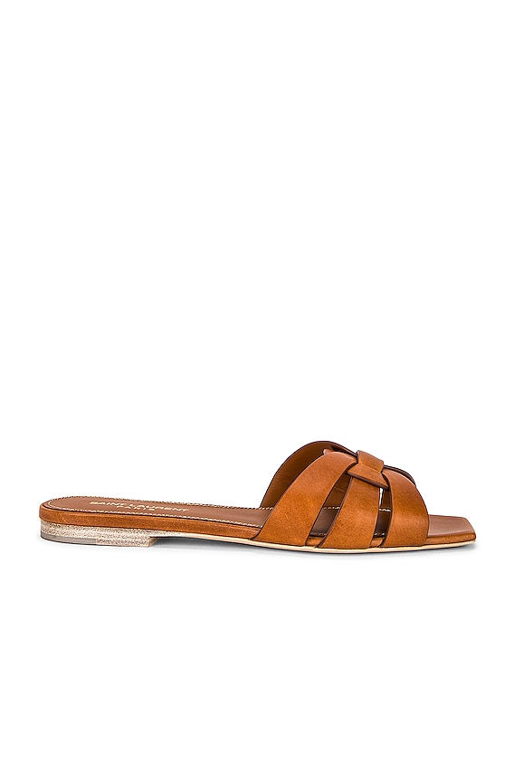【BOTTEGA VENETA】Patch Mule Caramel Bottega Veneta Caramel Leather Patch Mule Size 37 | Designer