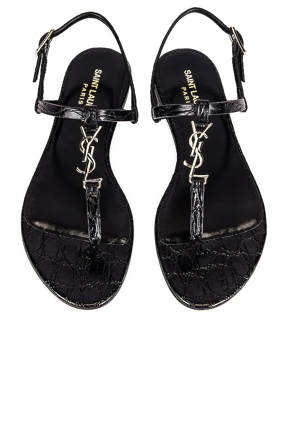 Balenciaga Furry Slippers in Black & White & Red | FWRD