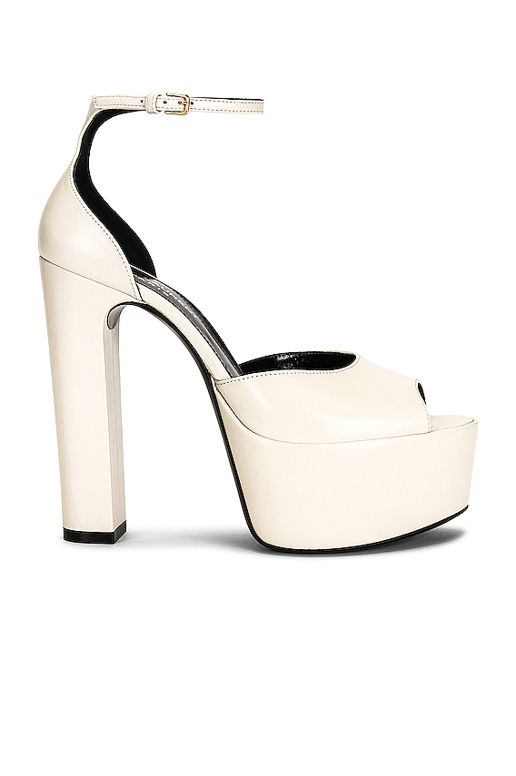 Aquazzura So High 140 Plateau Heel in Powder Pink | FWRD Aquazzura So High 140 Plateau Heel in Powder Pink | FWRD