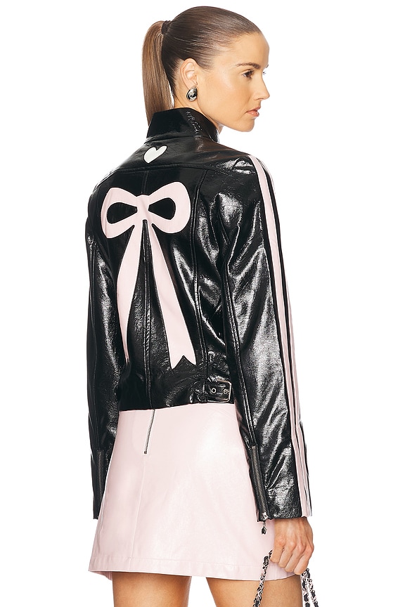Alexander Wang Mind Detergent Cropped Sweatshirt in Pink